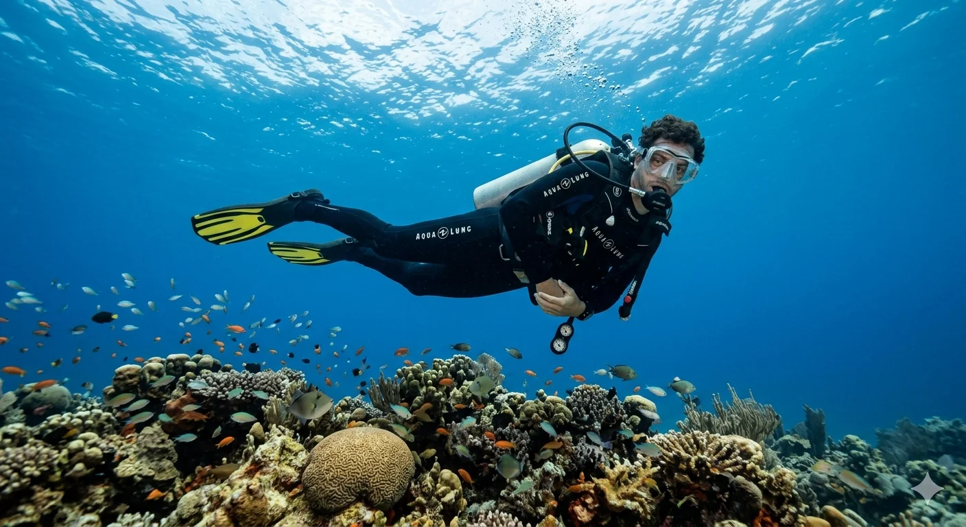 Flotabilidad neutra en buceo